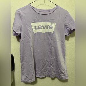 Levi's Purple Short Sleeve Tee Classic Style